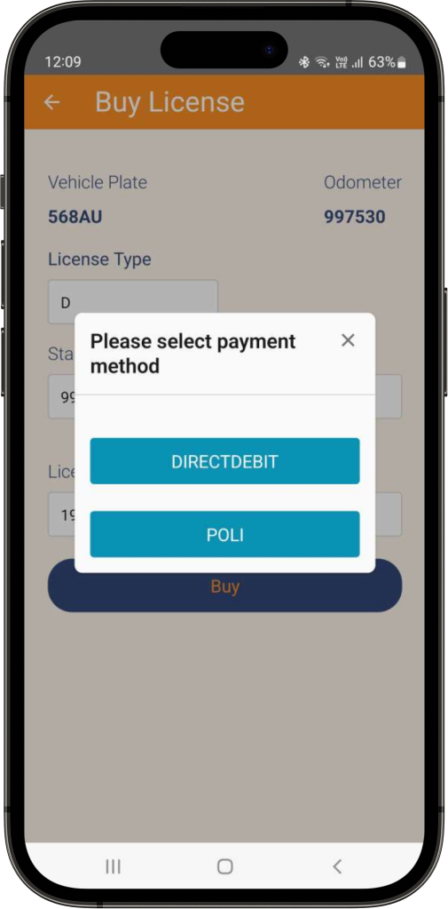 myRUC app screenshot: 4